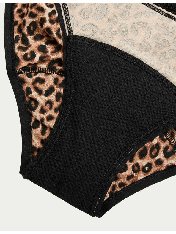 Marks & Spencer Hochsaugfähiger Menstruations-Bikini-Slip, 3 Stück Marks & Spencer schwarz