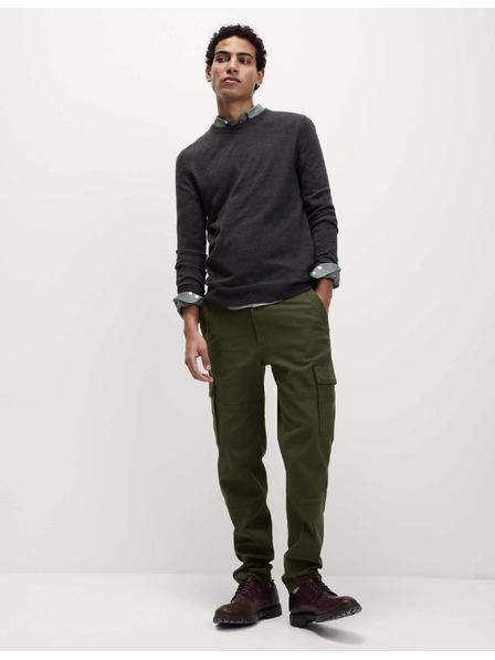 Marks & Spencer Stretch-Taschenhose, leicht tailliert geschnitten Marks & Spencer grün