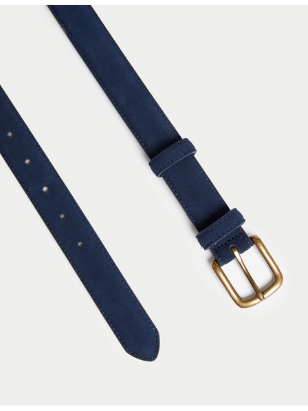 Marks & Spencer Suede belt Marks & Spencer navy