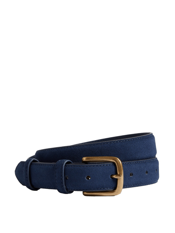 Marks & Spencer Suede belt Marks & Spencer navy