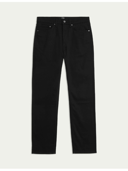 Marks & Spencer Gerade geschnittene Stretch-Jeans Marks & Spencer schwarz