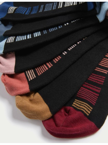 Marks & Spencer 7 Paar Cool & Fresh™ Socken mit hohem Baumwollanteil Marks & Spencer schwarz