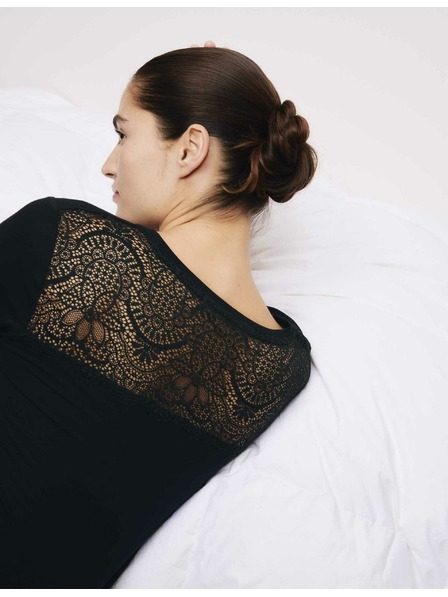 Marks & Spencer Nightgown with lace Marks & Spencer black