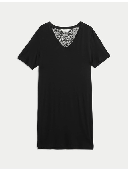Marks & Spencer Nightgown with lace Marks & Spencer black