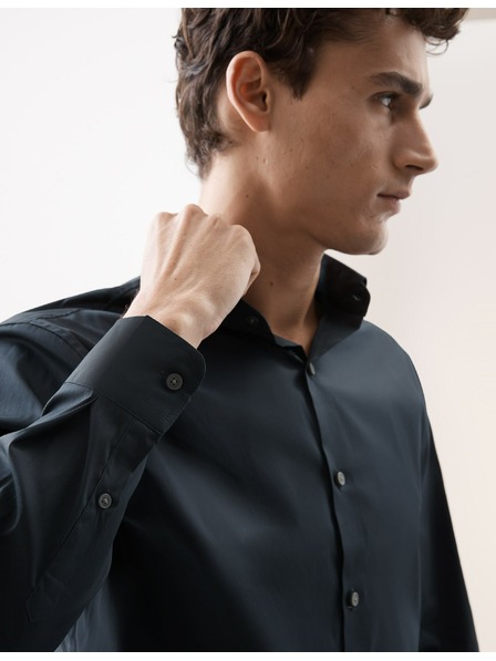 Marks & Spencer Slim-fit shirt Marks & Spencer navy blue