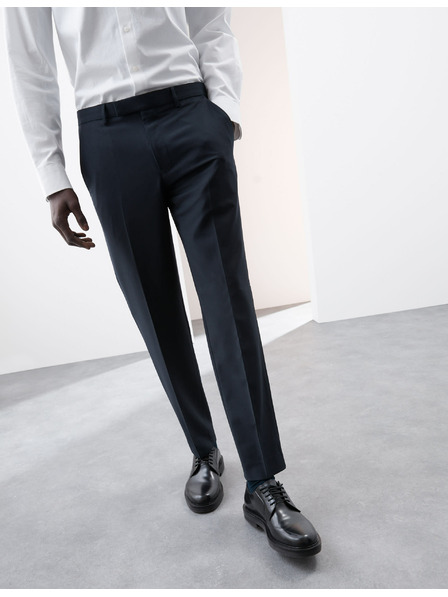 Marks & Spencer Leicht taillierte Hose, Wollmischung Marks & Spencer