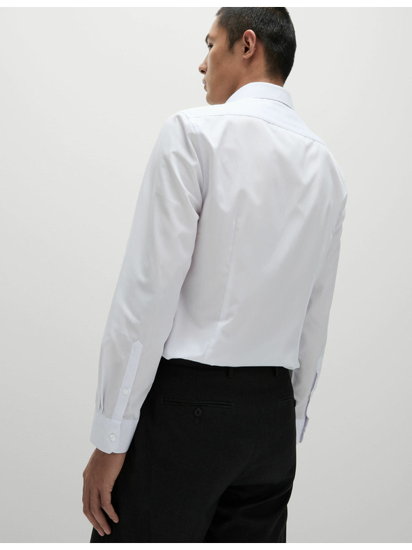 Marks & Spencer Slim Fit Hemd, bügelleicht Marks & Spencer weiß