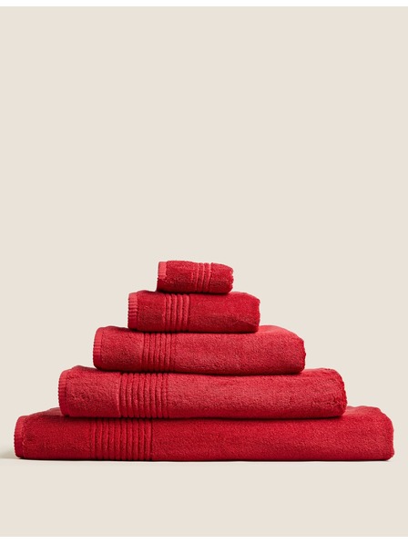 Marks & Spencer Luxus-Handtuch aus ägyptischer Baumwolle Marks & Spencer rot
