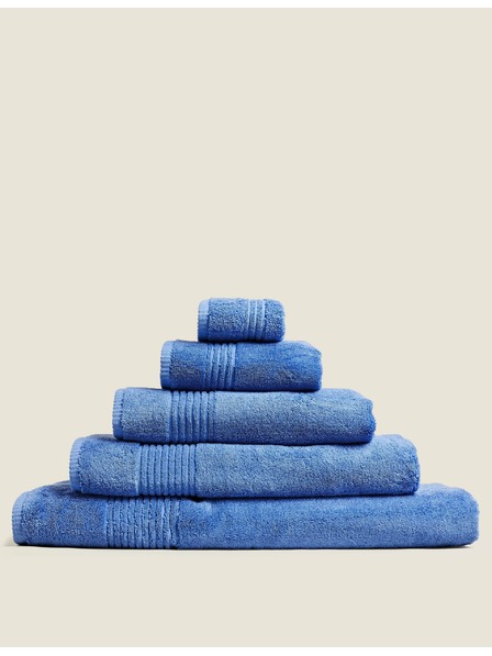Marks & Spencer Luxus-Handtuch aus ägyptischer Baumwolle Marks & Spencer blau