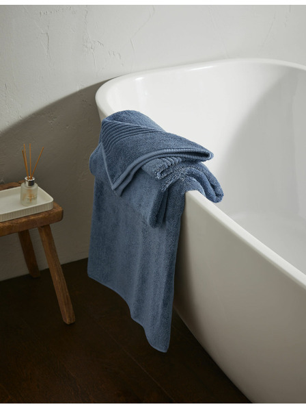 Marks & Spencer Luxus-Handtuch aus ägyptischer Baumwolle Marks & Spencer blau