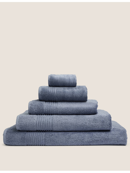 Marks & Spencer Luxus-Handtuch aus ägyptischer Baumwolle Marks & Spencer blau