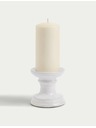 Marks & Spencer Keramik-Kerzenhalter Marks & Spencer weiß