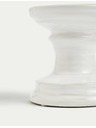 Marks & Spencer Keramik-Kerzenhalter Marks & Spencer weiß