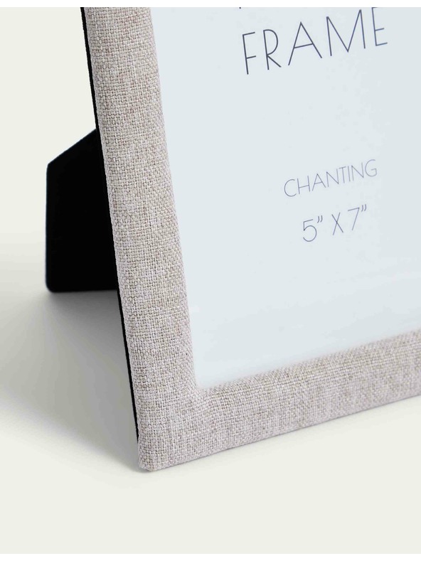 Marks & Spencer Stoffbilderrahmen 10 x 15 cm Marks & Spencer grau