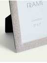 Marks & Spencer Stoffbilderrahmen 10 x 15 cm Marks & Spencer grau