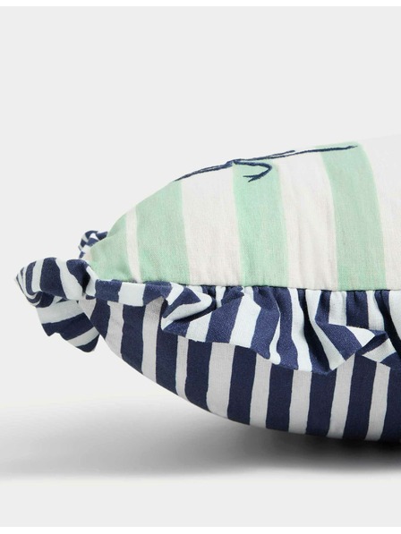 Marks & Spencer Nackenkissen mit Streifen, mit hohem Baumwollanteil Marks & Spencer grün