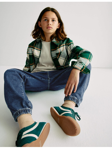 Marks & Spencer Sweatjeans mit hohem Baumwollanteil (6–16 Jahre) Marks & Spencer marineblau