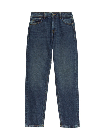 Marks & Spencer Lockere Jeans aus reiner Baumwolle (6–16 Jahre) Marks & Spencer marineblau