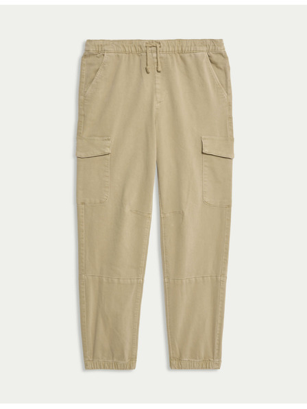 Marks & Spencer Cargohose, mit hohem Baumwollanteil Marks & Spencer beige