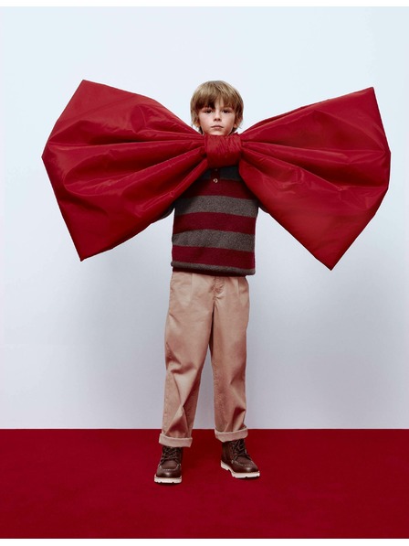 Marks & Spencer Gefaltete Chino-Hose mit hohem Baumwollgehalt (6-16 Jahre) Marks & Spencer beige