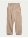 Marks & Spencer Gefaltete Chino-Hose mit hohem Baumwollgehalt (6-16 Jahre) Marks & Spencer beige
