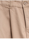Marks & Spencer Gefaltete Chino-Hose mit hohem Baumwollgehalt (6-16 Jahre) Marks & Spencer beige