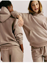 Marks & Spencer Kapuzenpullover aus Baumwolle mit hoher Taille (6-16 Jahre) Marks & Spencer beige