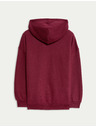 Marks & Spencer Hoodie mit Kapuze und hohem Baumwollanteil (6–16 Jahre) Marks & Spencer rot