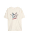 Marks & Spencer Lilo & Stitch™ T-Shirt aus reiner Baumwolle (6–16 Jahre) Marks & Spencer cremeweiß