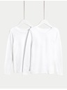 Marks & Spencer Thermo-Tops mit Heatgen™-Technologie, 2er-Pack (2–14 Jahre) Marks & Spencer weiß