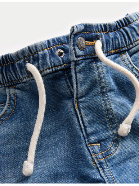 Marks & Spencer Jeans mit bequemem Bund, geradem Bein und hohem Baumwollanteil (2–8 Jahre) Marks & Spencer navy