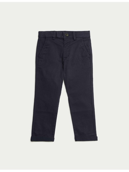 Marks & Spencer Chino-Hose mit hohem Baumwollanteil (2–8 Jahre) Marks & Spencer navy