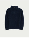 Marks & Spencer Pullover mit halbem Reißverschluss und reichlich Baumwolle (2-8 Jahre) Marks & Spencer marineblau
