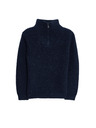 Marks & Spencer Pullover mit halbem Reißverschluss und reichlich Baumwolle (2-8 Jahre) Marks & Spencer marineblau