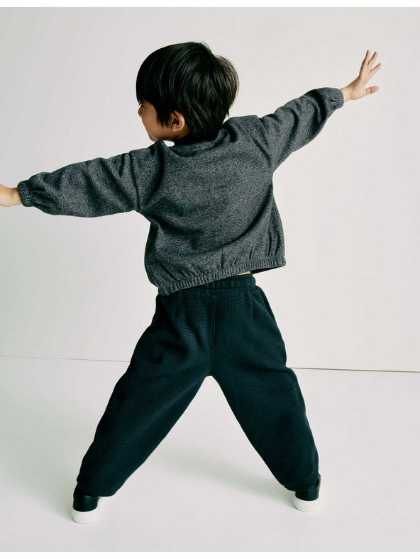 Marks & Spencer Bomberjacke aus Baumwollmischung (2–8 Jahre) Marks & Spencer grau