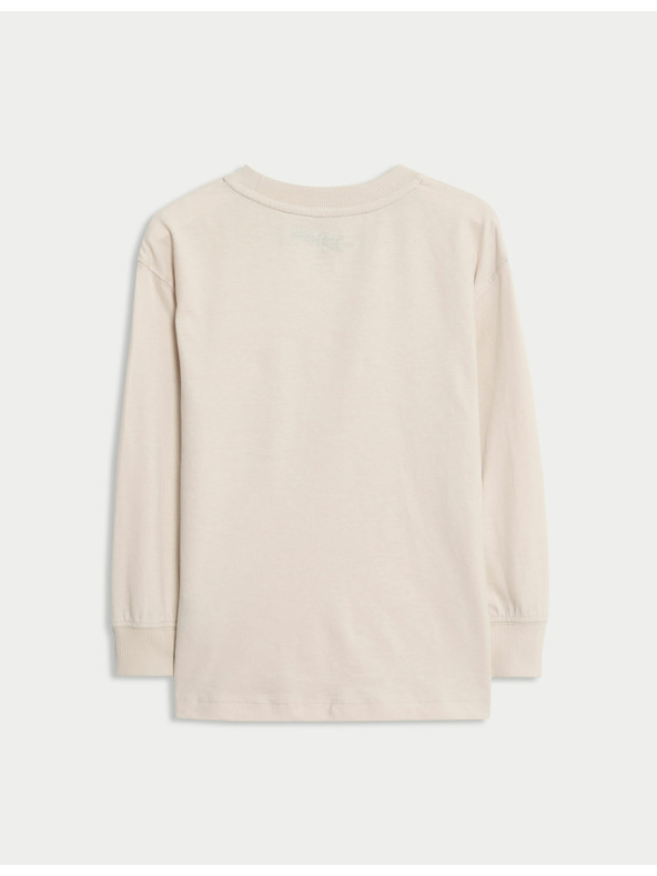 Marks & Spencer Top mit Hot Wheels™ Motiv aus reiner Baumwolle (2–8 Jahre) Marks & Spencer cremeweiß