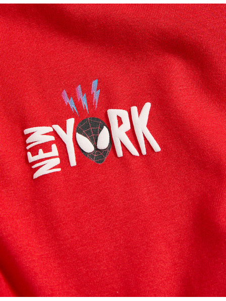 Marks & Spencer T-Shirt aus reiner Baumwolle mit Spider-Man™ Aufdruck (2–8 Jahre) Marks & Spencer rot