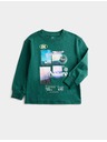 Marks & Spencer Sweatshirt aus reiner Baumwolle mit Grafikmotiv (2–8 Jahre) Marks & Spencer grün