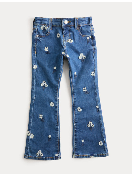 Marks & Spencer Gemusterte Jeans (2-8 Jahre) Marks & Spencer marineblau