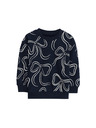 Marks & Spencer Hoodie mit hohem Baumwollanteil und Kunstpelz mit Schmetterlingsdruck (2–8 Jahre) Marks & Spencer marineblau