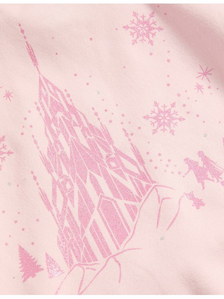 Marks & Spencer Sweatshirt mit Disney Frozen™-Motiv und hohem Baumwollanteil (2–8 Jahre) Marks & Spencer rosa