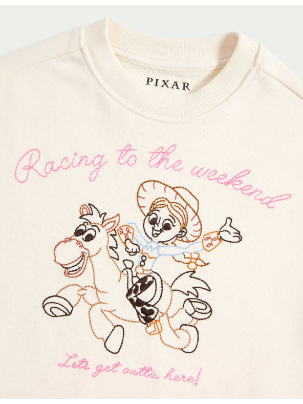 Marks & Spencer T-Shirt Toy Story™ mit hohem Baumwollanteil (2–8 Jahre) Marks & Spencer creme