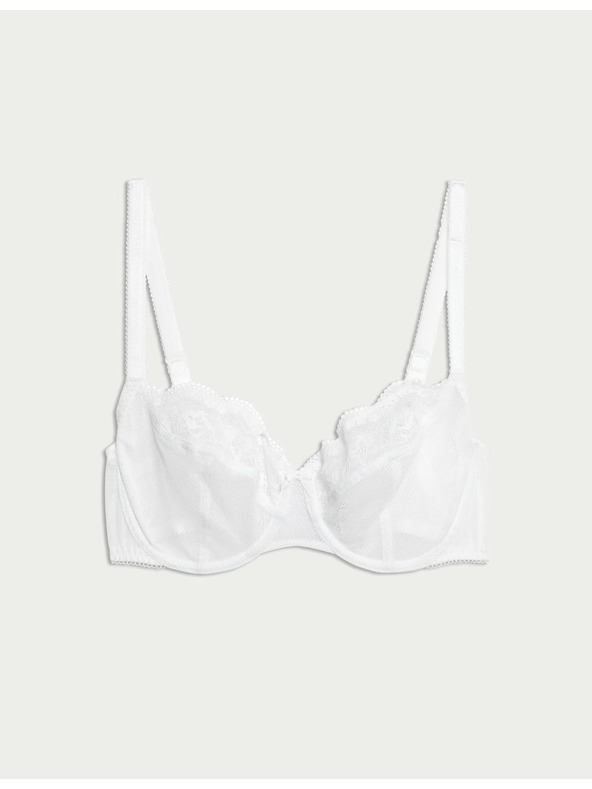 Marks & Spencer Balconette-BH Jasmine mit Bügeln und Spitze, Gr. A–E Marks & Spencer weiß