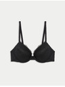 Marks & Spencer Dekolleté-Büstenhalter mit Bügeln und Spitze, Gr. A-E Marks & Spencer schwarz