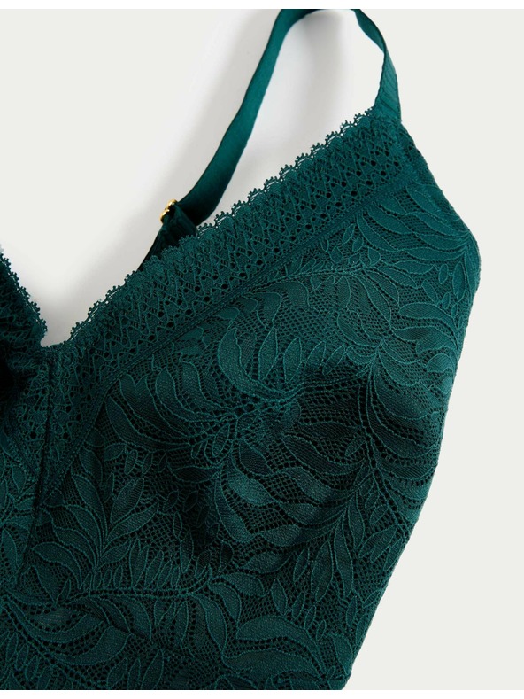 Marks & Spencer Spitzen-Büstenhalter ohne Bügel, mit Minimizing-Effekt und Flexifit™-Technologie Marks & Spencer grün