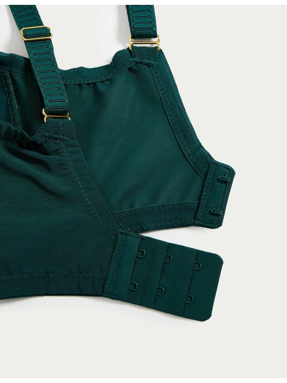 Marks & Spencer Spitzen-Büstenhalter ohne Bügel, mit Minimizing-Effekt und Flexifit™-Technologie Marks & Spencer grün