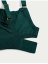 Marks & Spencer Spitzen-Büstenhalter ohne Bügel, mit Minimizing-Effekt und Flexifit™-Technologie Marks & Spencer grün