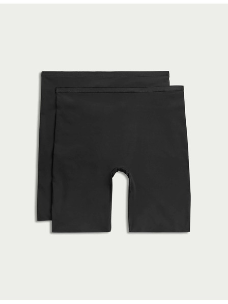 Marks & Spencer 2er-Pack leicht formende Slip-Shorts Marks & Spencer schwarz