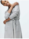 Marks & Spencer Breiter gerippter Bademantel von Marks & Spencer in Grau