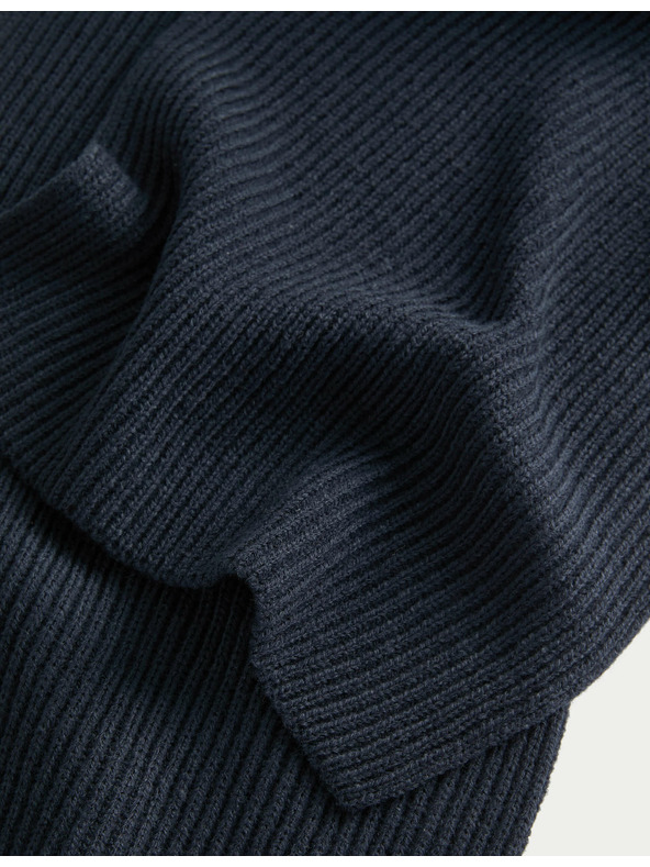 Marks & Spencer Gestrickter Schal Marks & Spencer Marineblau